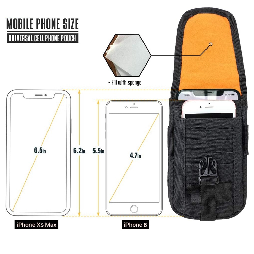 Pochette tactique pour télépho - Edc Carry Fanny Pack avis et prix